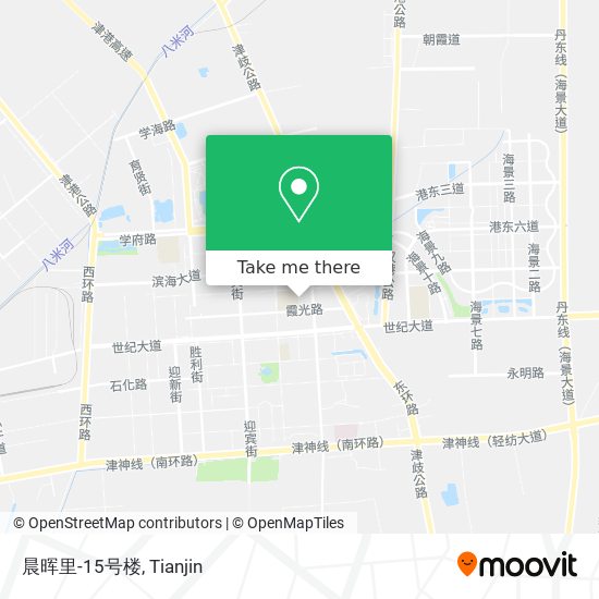 晨晖里-15号楼 map