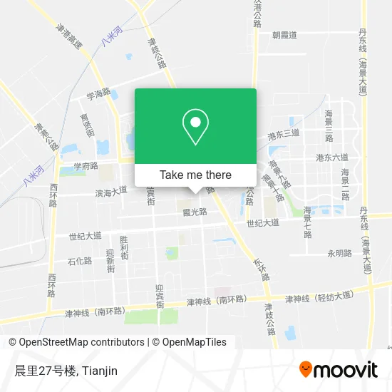 晨里27号楼 map