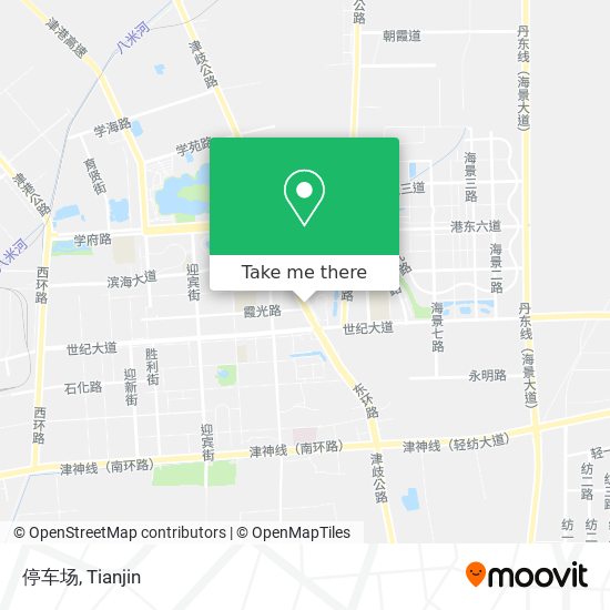 停车场 map