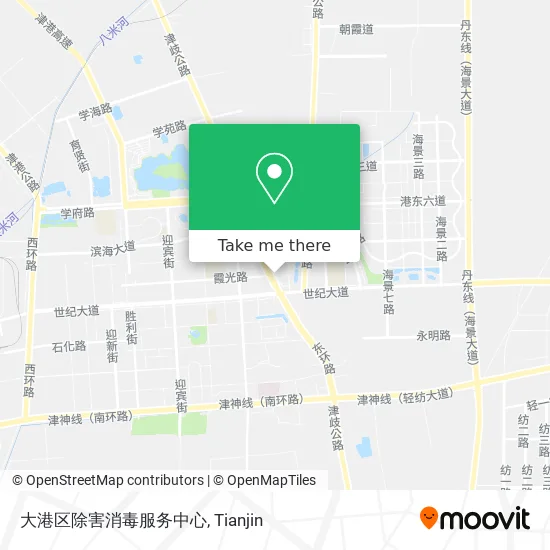 大港区除害消毒服务中心 map