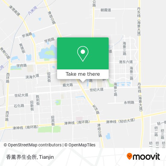 香薰养生会所 map