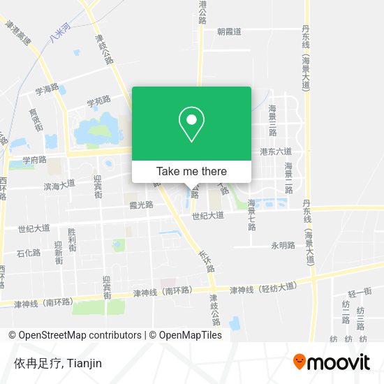 依冉足疗 map