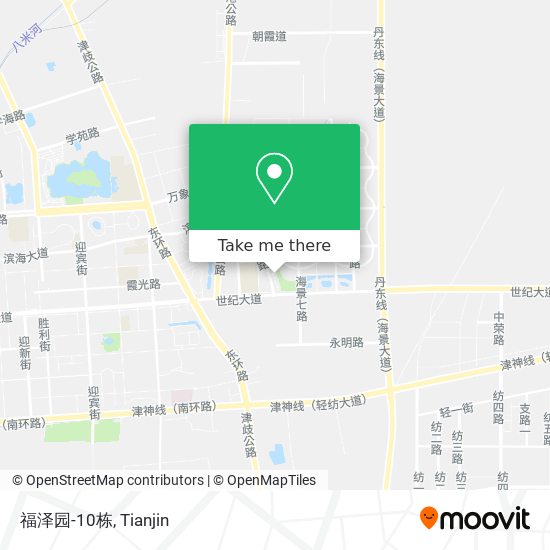 福泽园-10栋 map