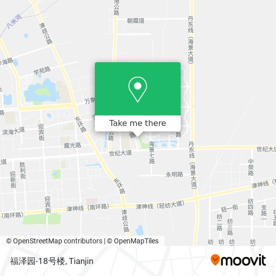 福泽园-18号楼 map