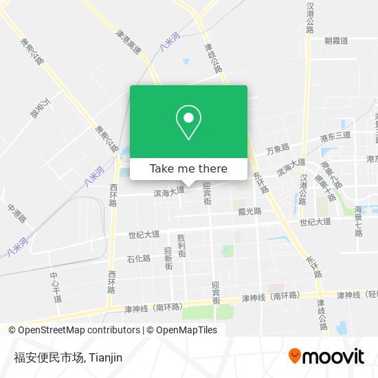 福安便民市场 map