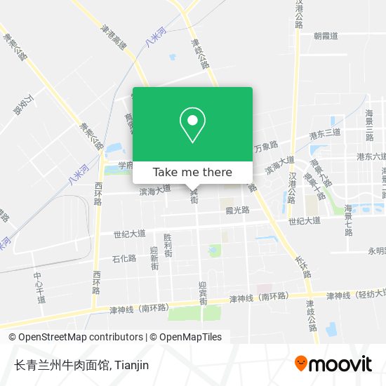 长青兰州牛肉面馆 map