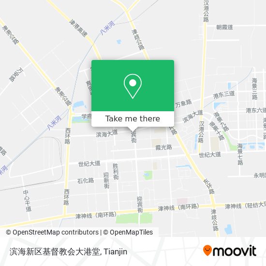 滨海新区基督教会大港堂 map