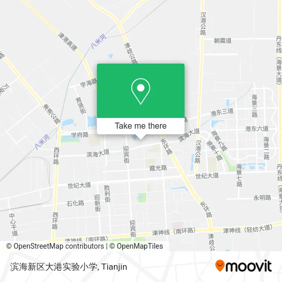 滨海新区大港实验小学 map