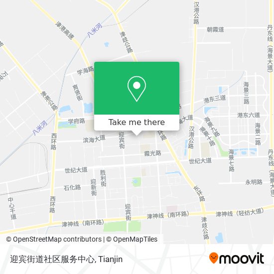 迎宾街道社区服务中心 map