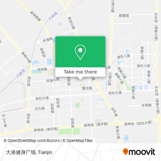 大港健身广场 map