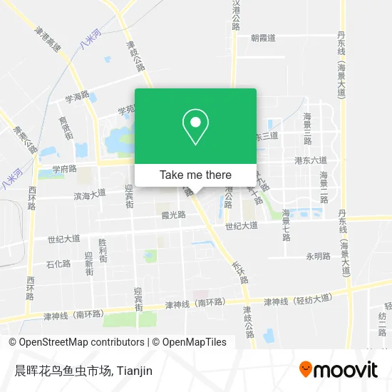 晨晖花鸟鱼虫市场 map