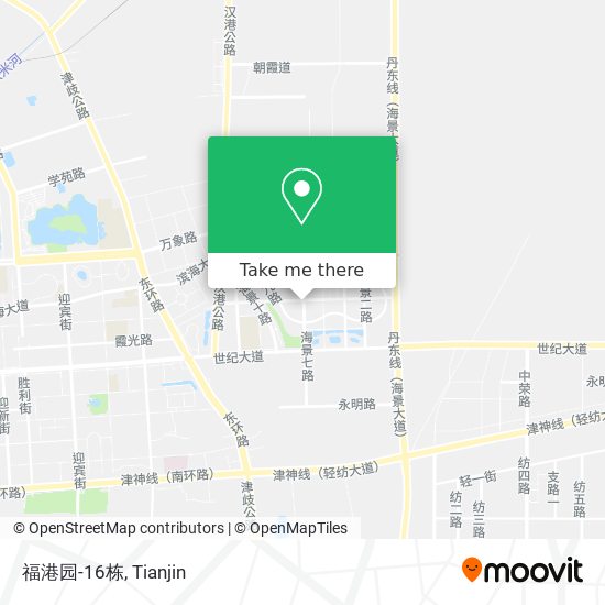 福港园-16栋 map