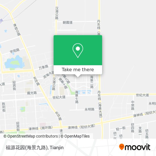 福源花园(海景九路) map