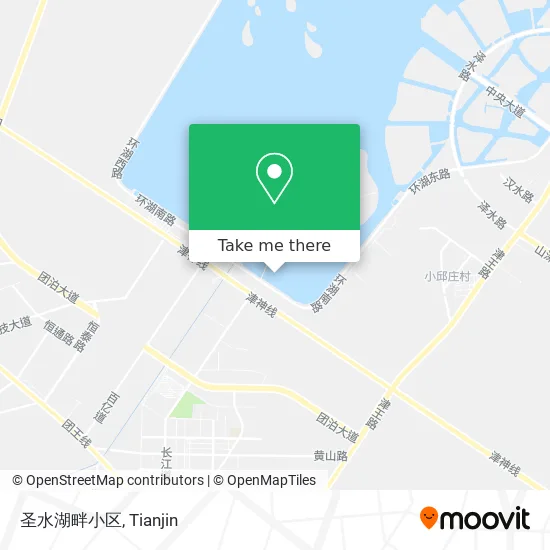 圣水湖畔小区 map