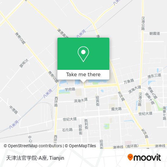 天津法官学院-A座 map