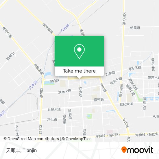 天顺丰 map