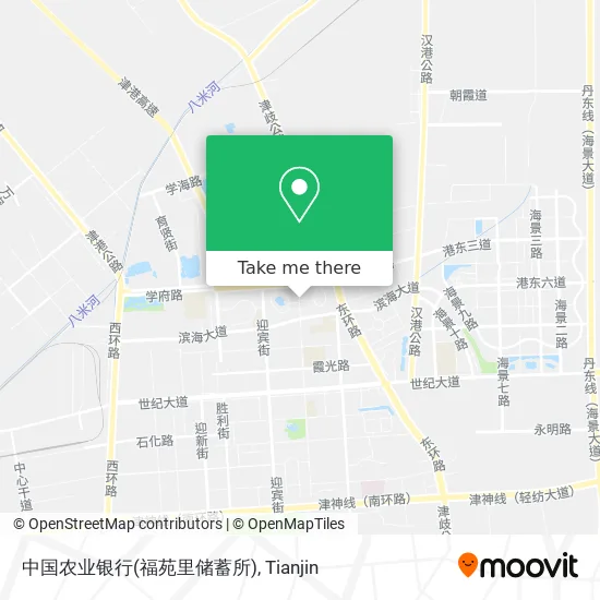 中国农业银行(福苑里储蓄所) map