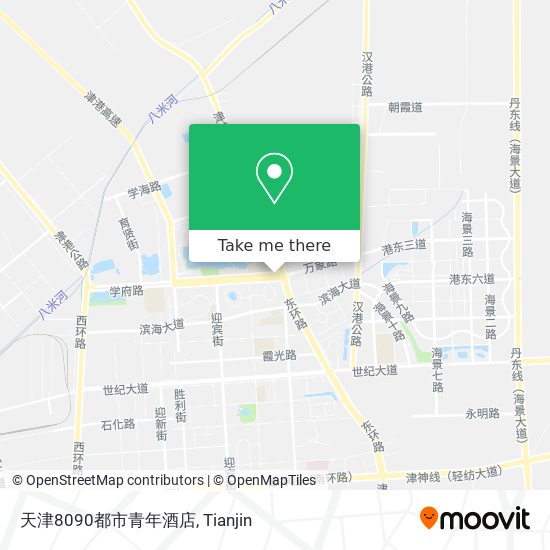 天津8090都市青年酒店 map