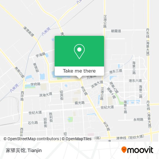 家驿宾馆 map