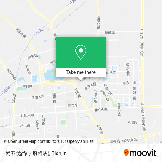 尚客优品(学府路店) map