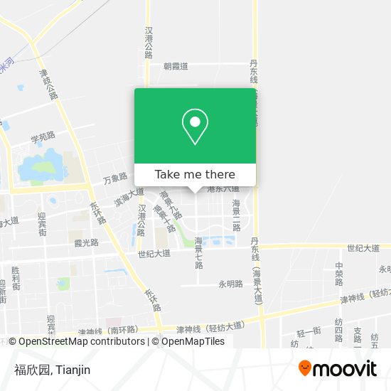 福欣园 map