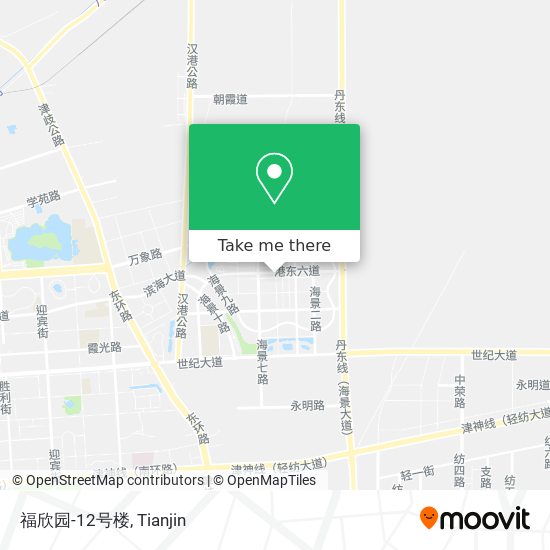 福欣园-12号楼 map