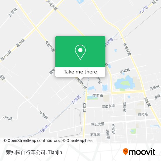 荣知园自行车公司 map
