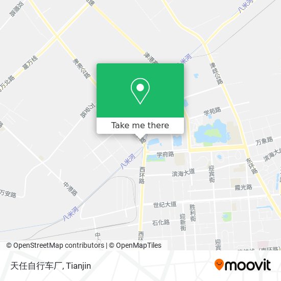 天任自行车厂 map