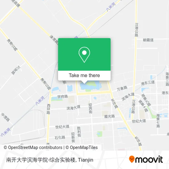 南开大学滨海学院-综合实验楼 map
