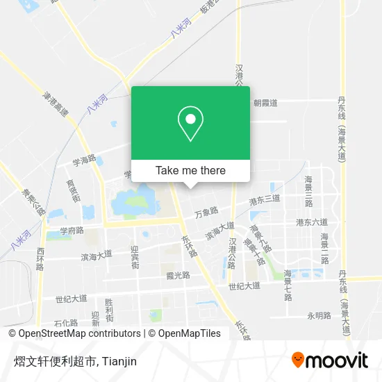 熠文轩便利超市 map