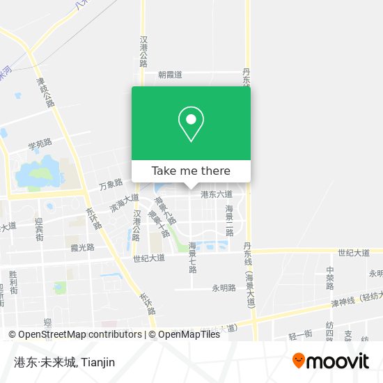 港东·未来城 map