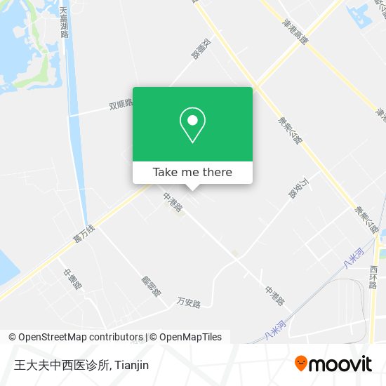 王大夫中西医诊所 map