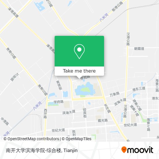 南开大学滨海学院-综合楼 map