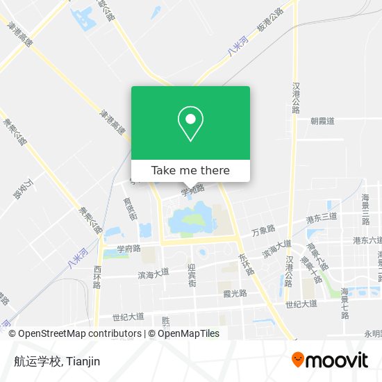 航运学校 map