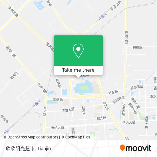 欣欣阳光超市 map