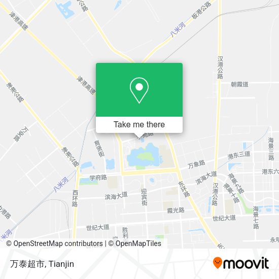 万泰超市 map