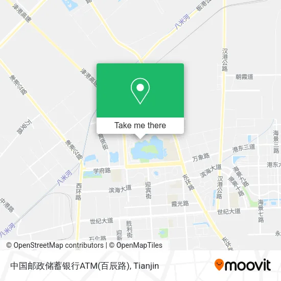 中国邮政储蓄银行ATM(百辰路) map