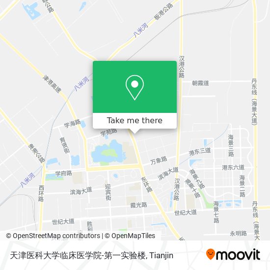 天津医科大学临床医学院-第一实验楼 map