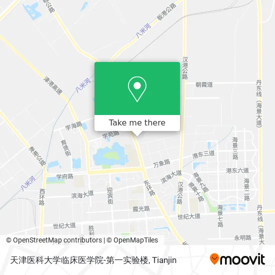 天津医科大学临床医学院-第一实验楼 map