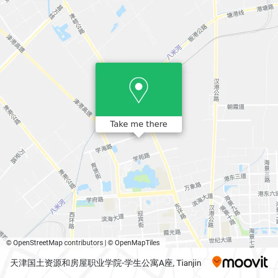 天津国土资源和房屋职业学院-学生公寓A座 map