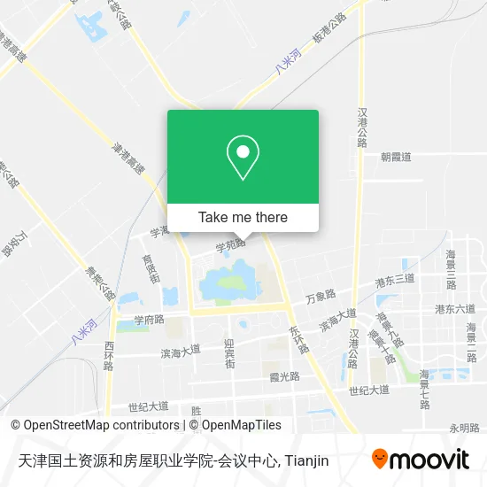 天津国土资源和房屋职业学院-会议中心 map