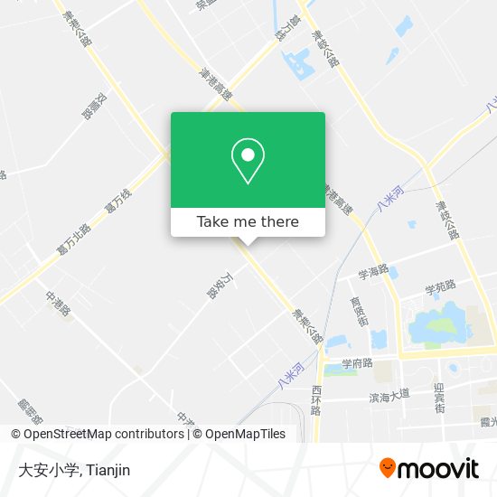 大安小学 map