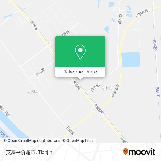 英豪平价超市 map