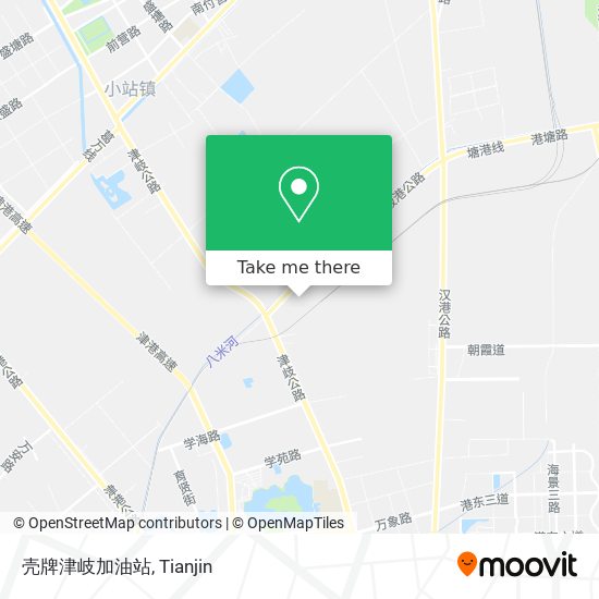 壳牌津岐加油站 map
