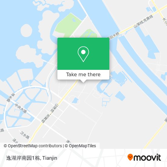 逸湖岸南园1栋 map