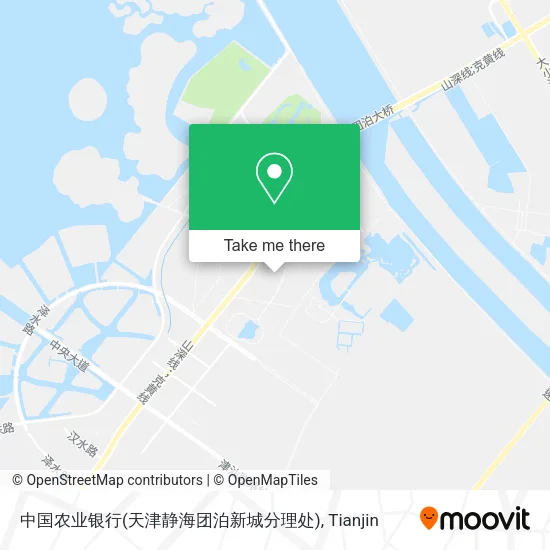 中国农业银行(天津静海团泊新城分理处) map