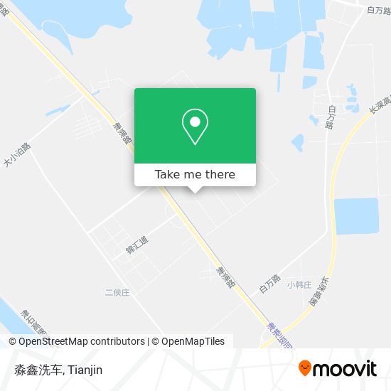 淼鑫洗车 map