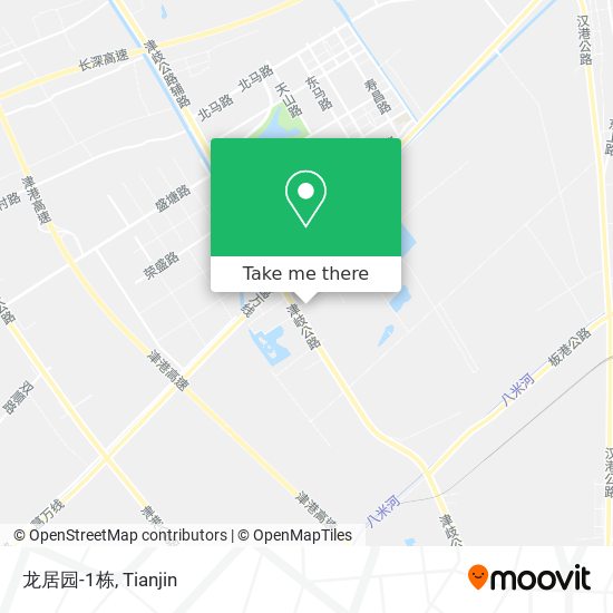 龙居园-1栋 map