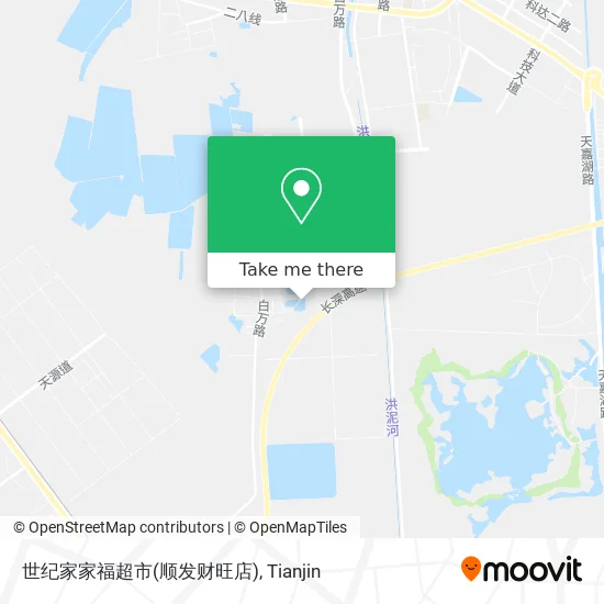 世纪家家福超市(顺发财旺店) map
