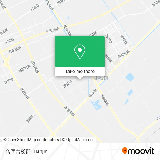 传字营楼群 map